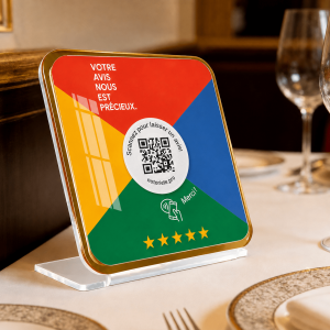 Chevalets QR/NFC